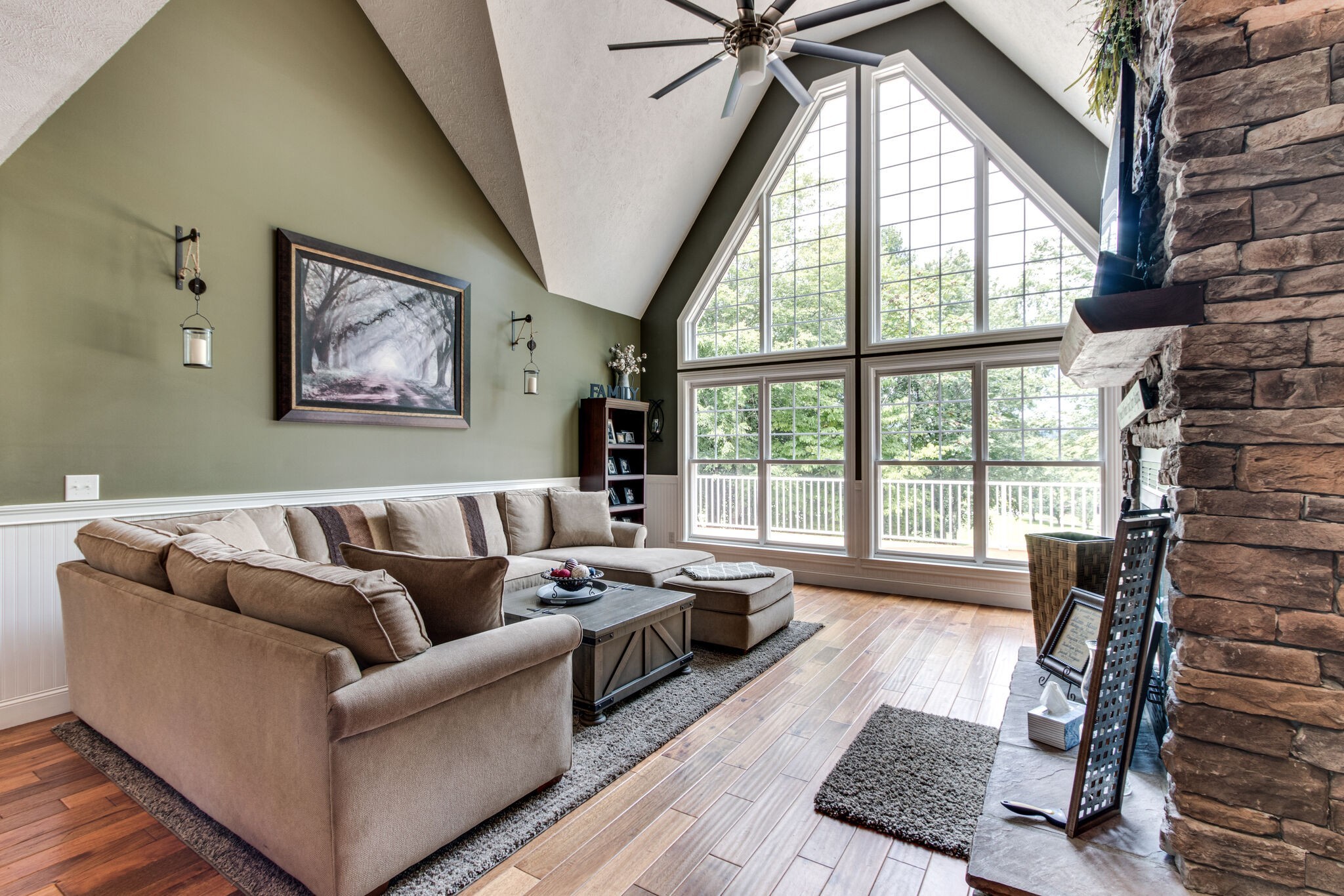 67 Cedar Bend Road Beechgrove, TN 37018 - Photo 9 of 48 a living room with furniture and a large window