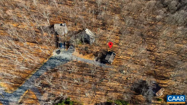 a view of lake and mountain