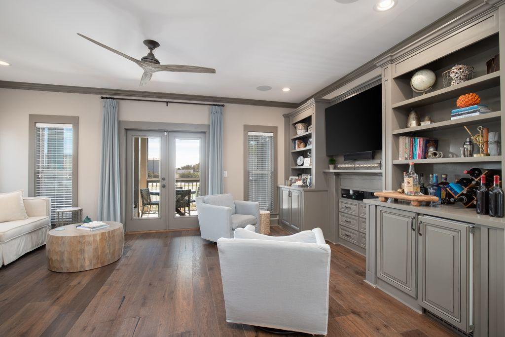 46 Eagles Landing Inlet Beach Inlet Beach, FL 32461 - Photo 14 of 40 a living room with furniture and a flat screen tv