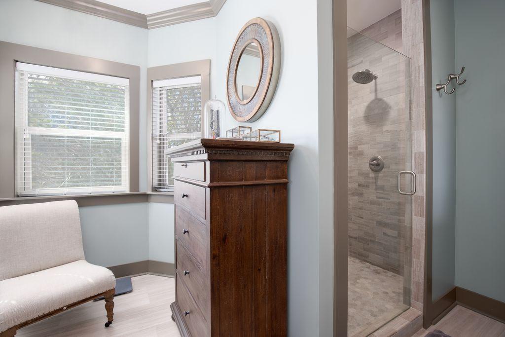 46 Eagles Landing Inlet Beach Inlet Beach, FL 32461 - Photo 29 of 40 a bathroom with a toilet a sink and a shower