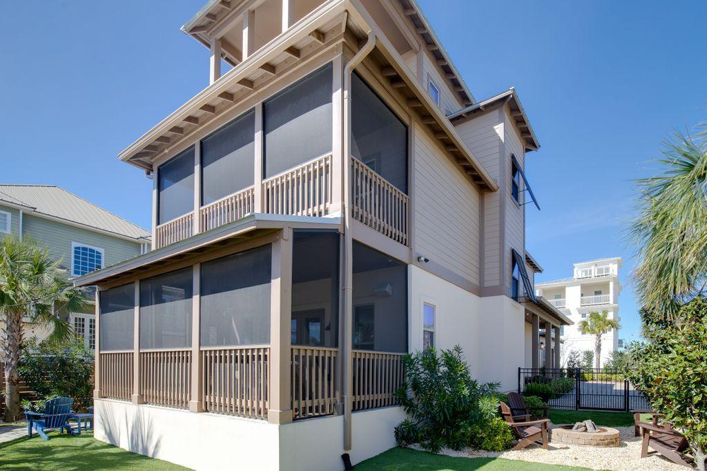 46 Eagles Landing Inlet Beach Inlet Beach, FL 32461 - Photo 35 of 40 a view of a building with a yard