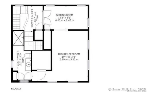 a picture of a bench in front of a door