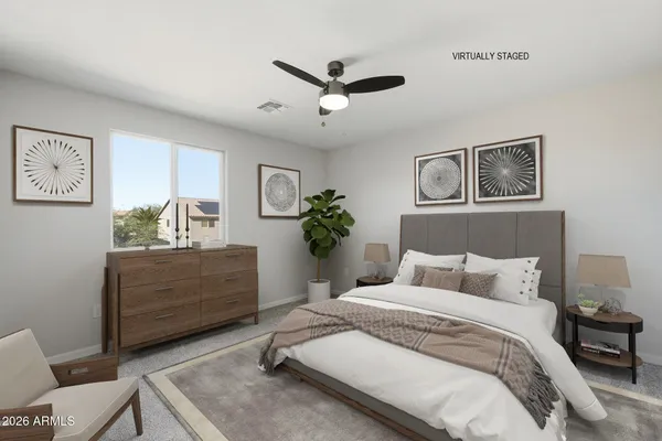 a bathroom with a bathtub and a toilet