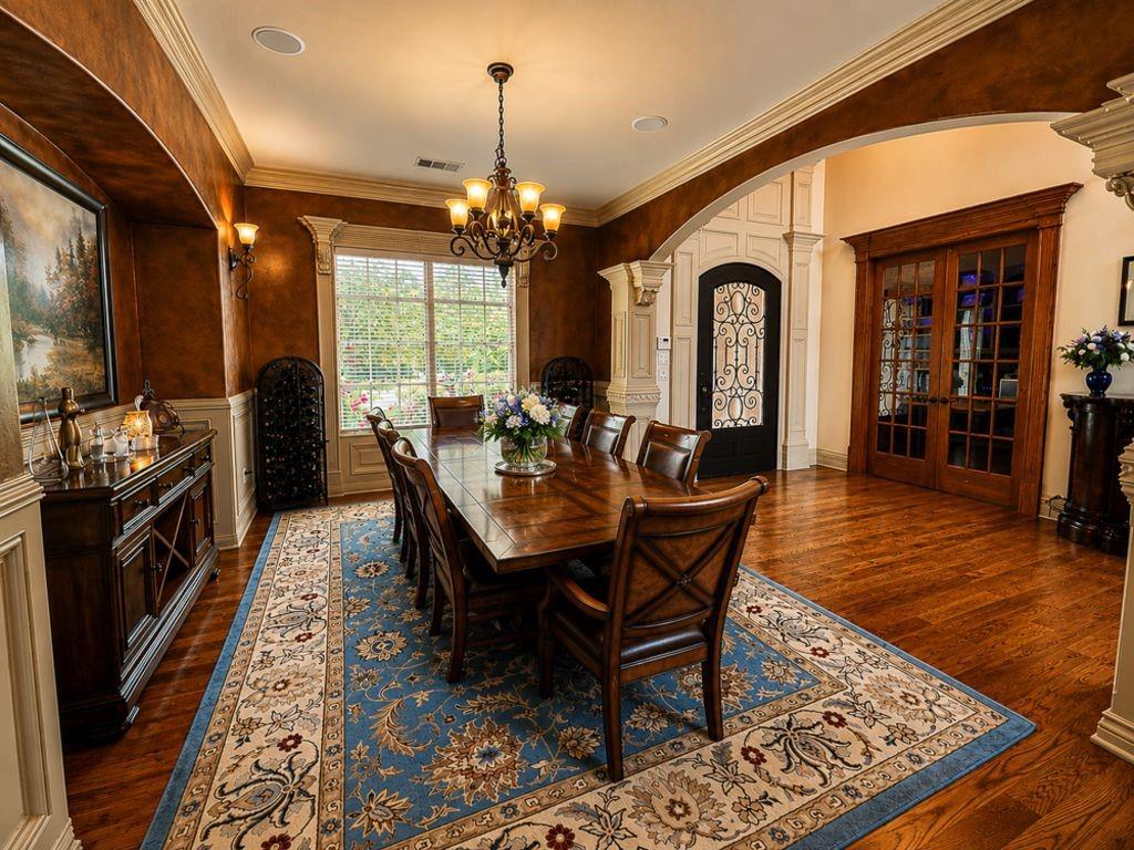 7005 Peter's Path Colleyville, TX 76034 - Photo 16 of 40 a view of a dining room with furniture