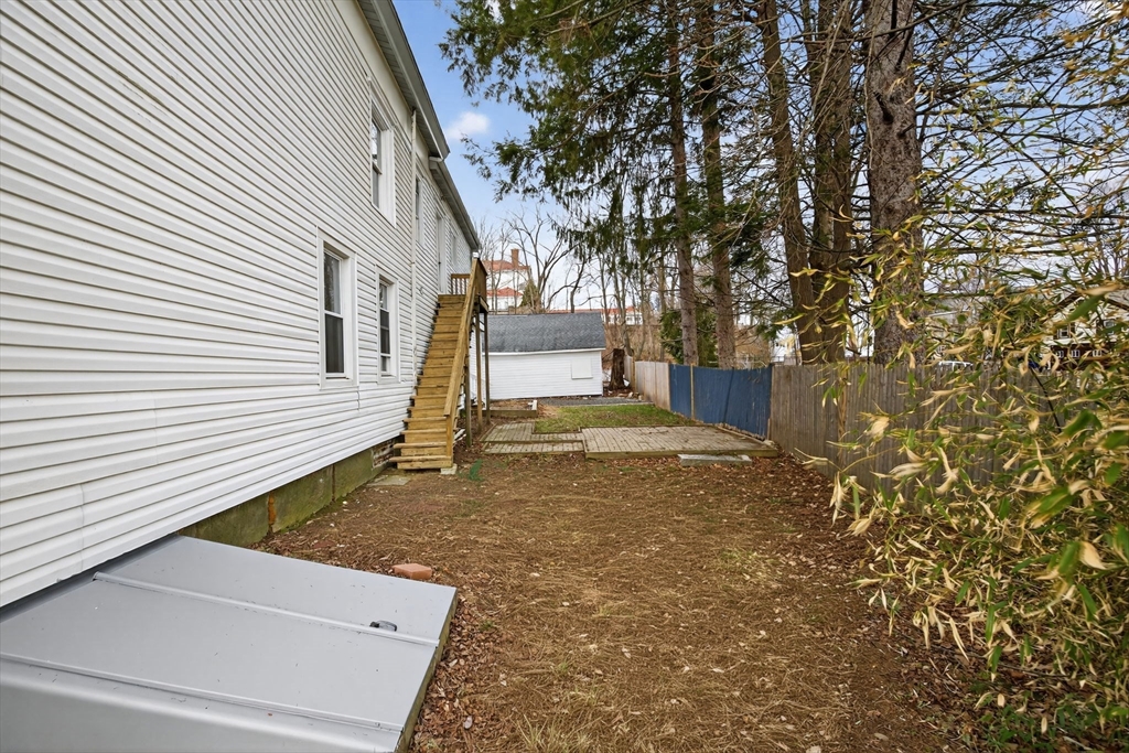 77 Off Hamilton Street Southbridge, MA 01550 - Photo 40 of 42 a backyard of a house
