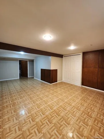 a view of empty room