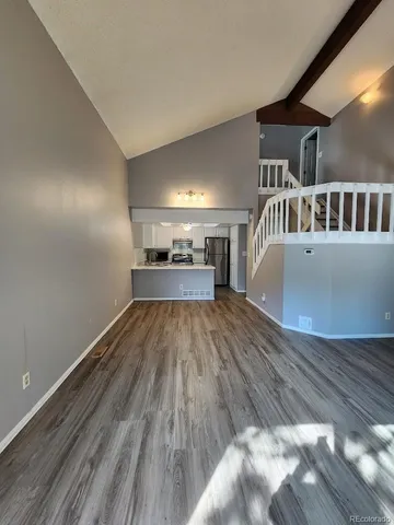 a view of main area with wooden floor