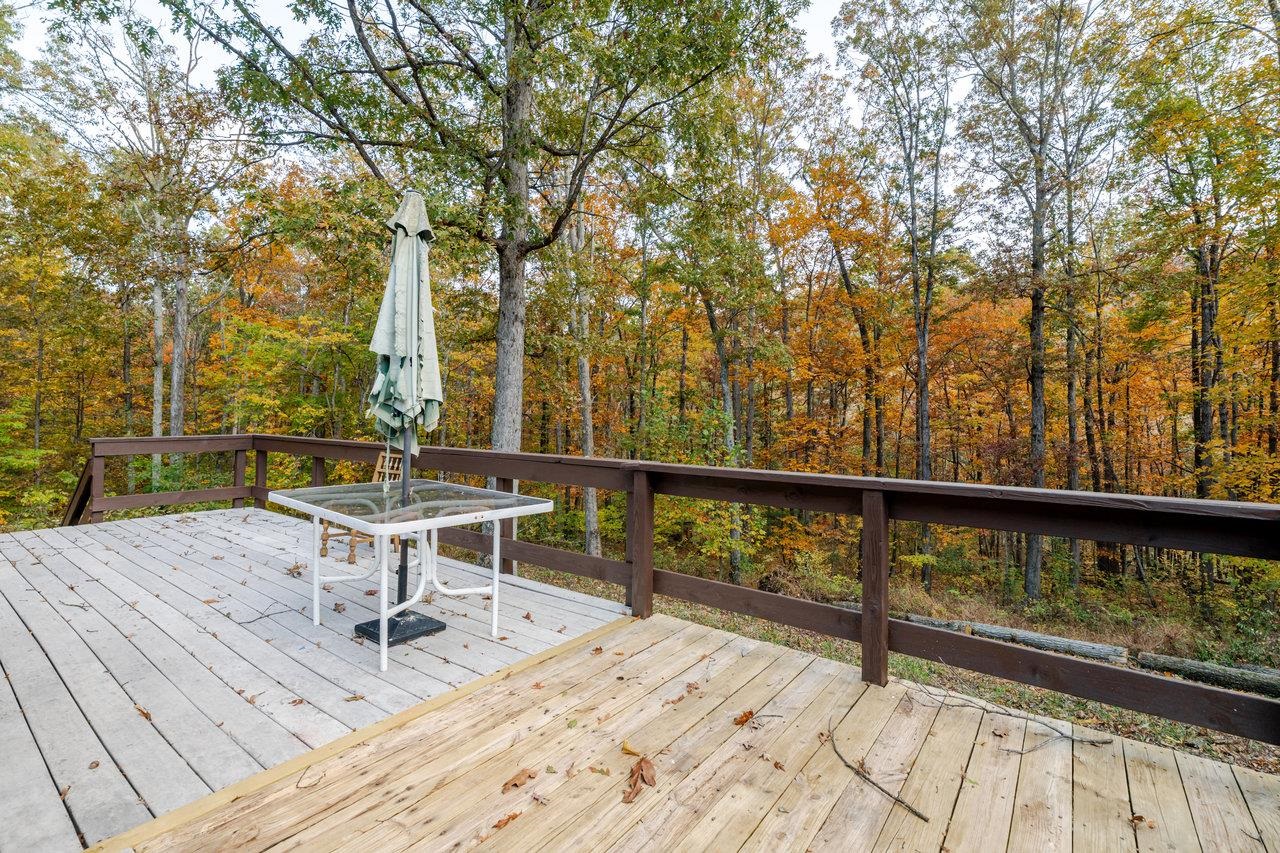 115 Risk Road Mount Jackson, VA 22842 - Photo 24 of 50 a view of a balcony with chairs