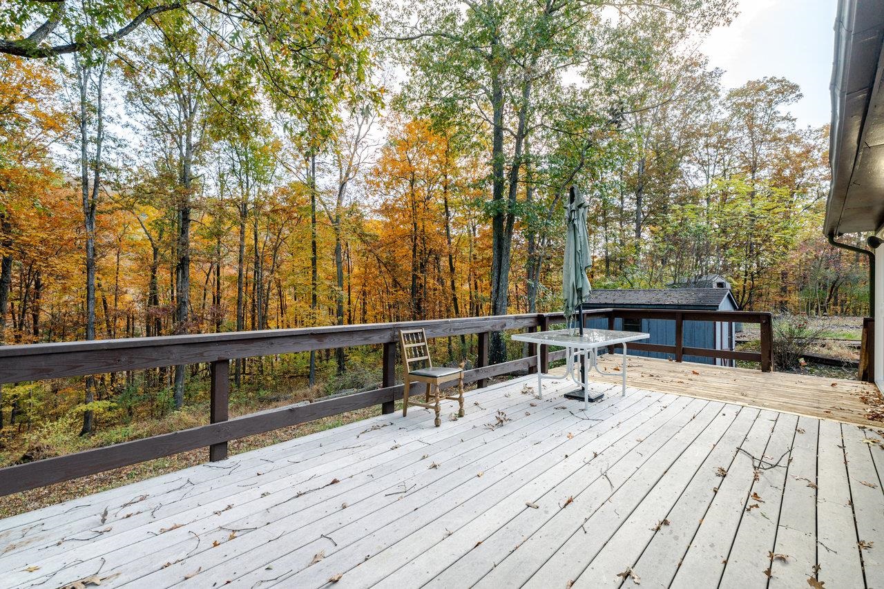 115 Risk Road Mount Jackson, VA 22842 - Photo 26 of 50 a view of deck with patio