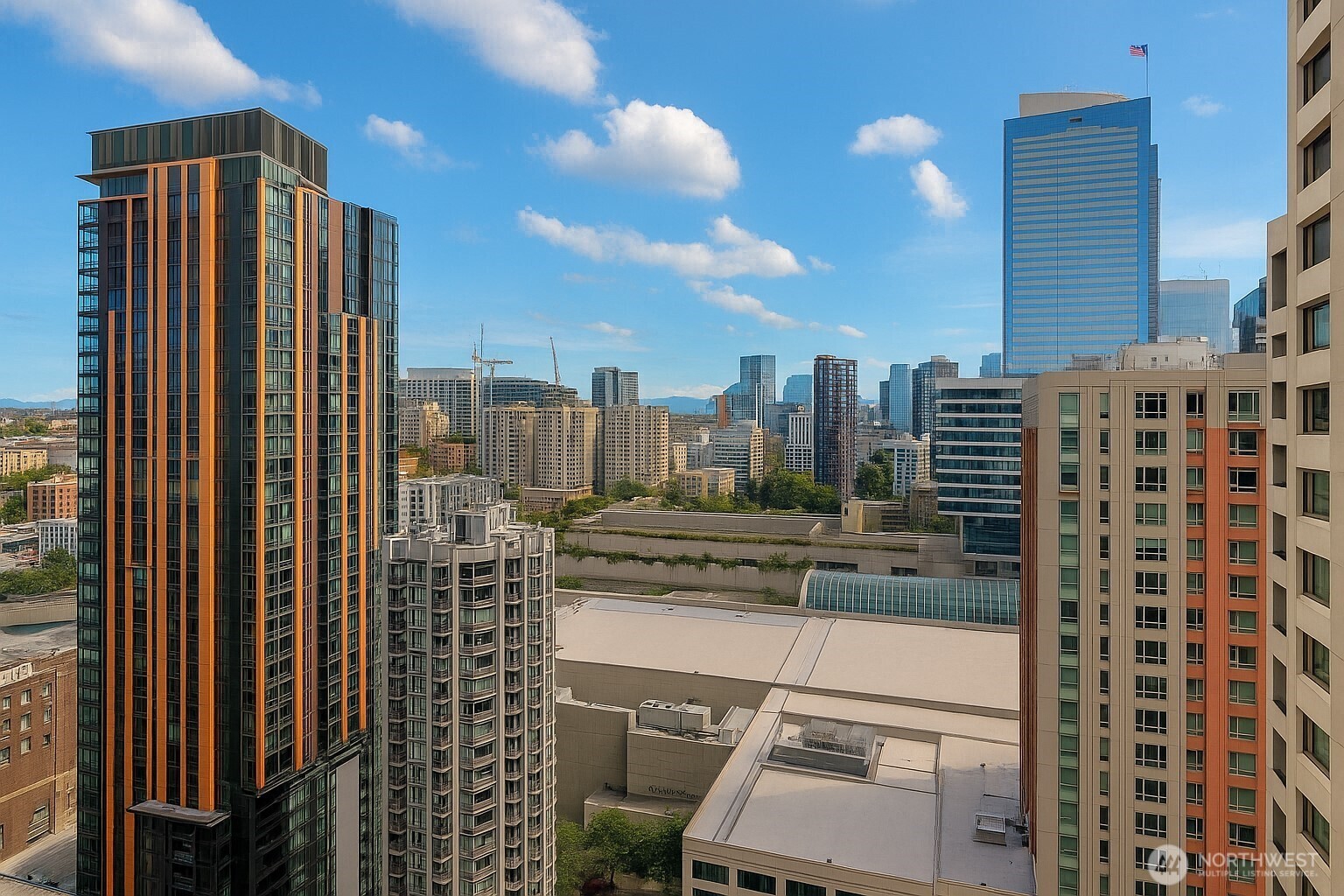 737 Olive Way, Unit 2908 Seattle, WA 98101 - Photo 2 of 35 a view of balcony with city view