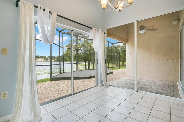 a view of front door