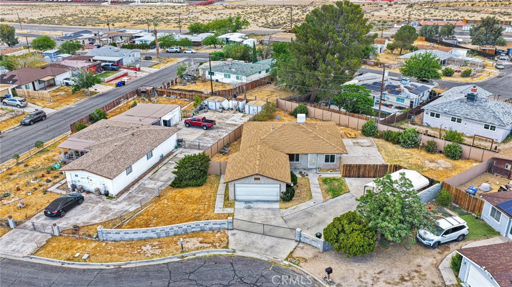 2567 Perth Court Barstow, CA 92311 - Photo 46 of 56 an aerial view of residential houses with outdoor space