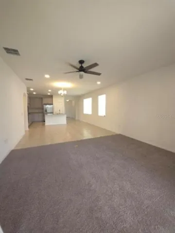 a view of empty room