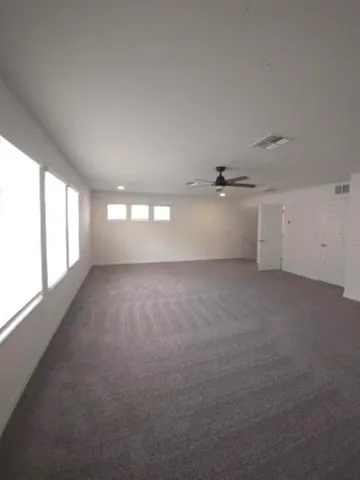 a view of empty room