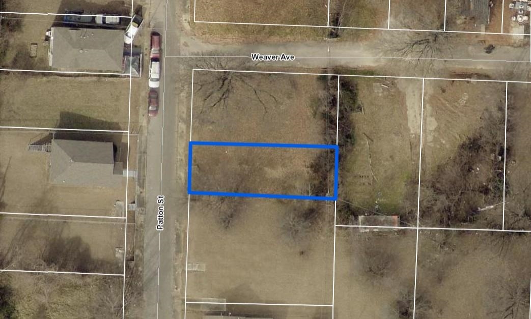 Aerial view of property's location featuring property boundaries highlighted