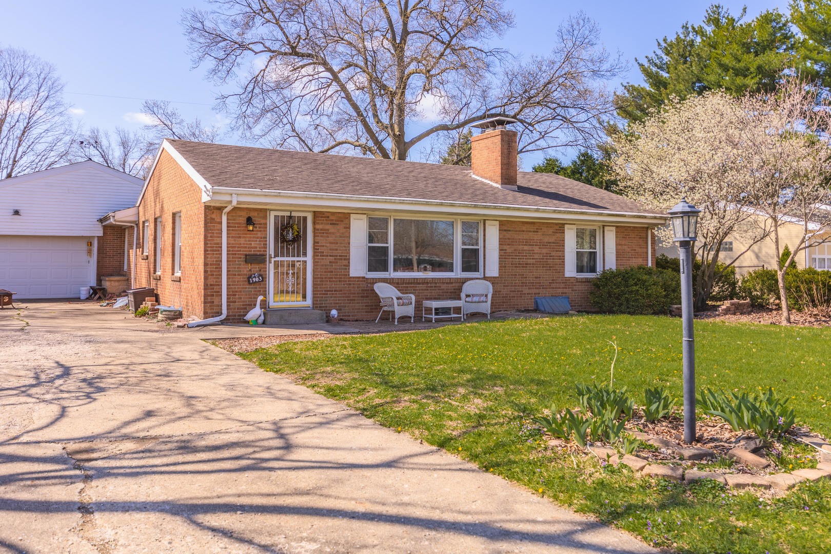 1903 Croxton Avenue Bloomington, IL 61701 - Photo 33 of 55 a view of a house with a backyard