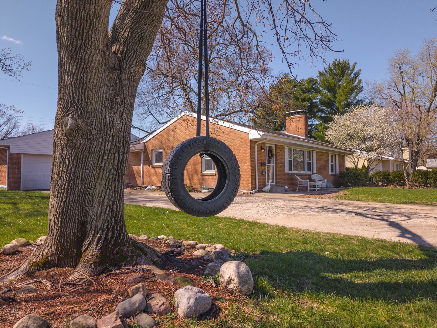 1903 Croxton Avenue Bloomington, IL 61701 - Photo 51 of 55 a view of a house with a yard and sitting area