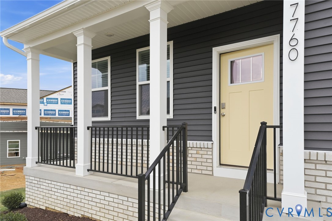 7745 Arbor Marsh Terrace New Kent, VA 23124 - Photo 26 of 30 a view of a balcony with a door