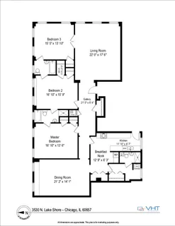 $649,000 | 3530 North Lake Shore Drive, Unit 7A, Chicago, IL 60657