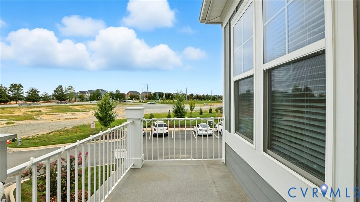 12109 Oxford Landing Drive, Unit 201 Glen Allen, VA 23059 - Photo 26 of 26 a view of a balcony with lake view and mountain view