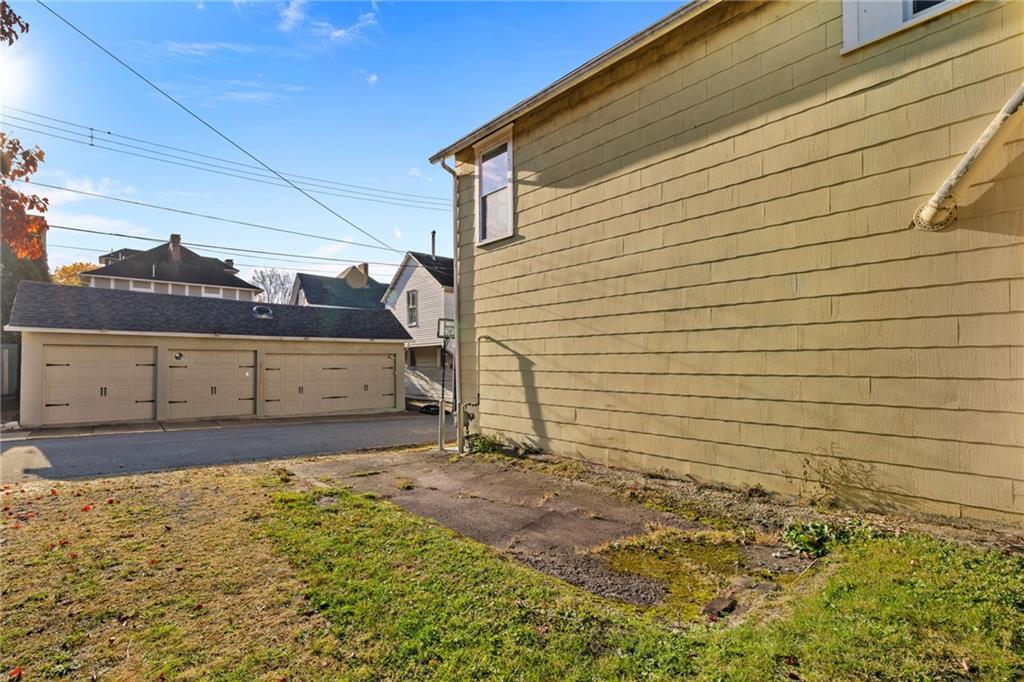 607 Murray Street Sewickley, PA 15143 - Photo 18 of 25 Not only is a covered and secure garage included with the lease, there is also parking to the side of the home.