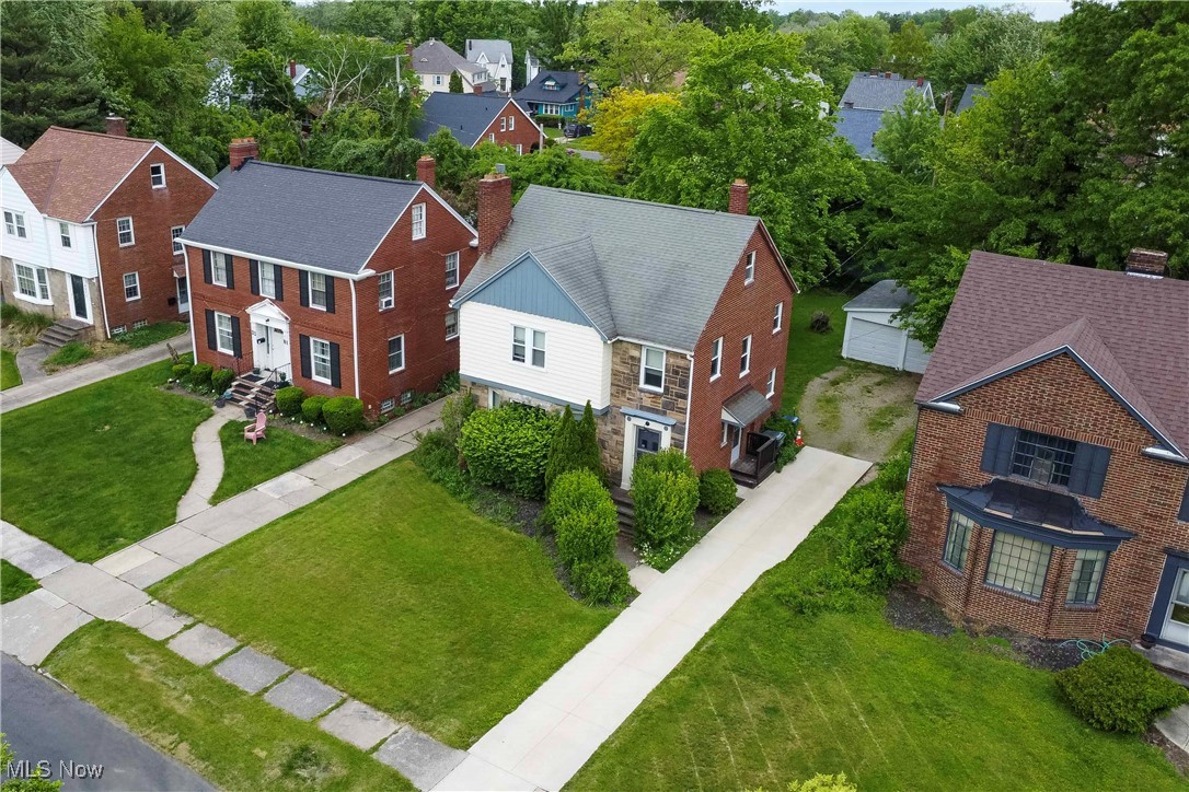 3385 Rosedale Road Cleveland, OH 44112 - Photo 3 of 40 Aerial perspective of suburban area