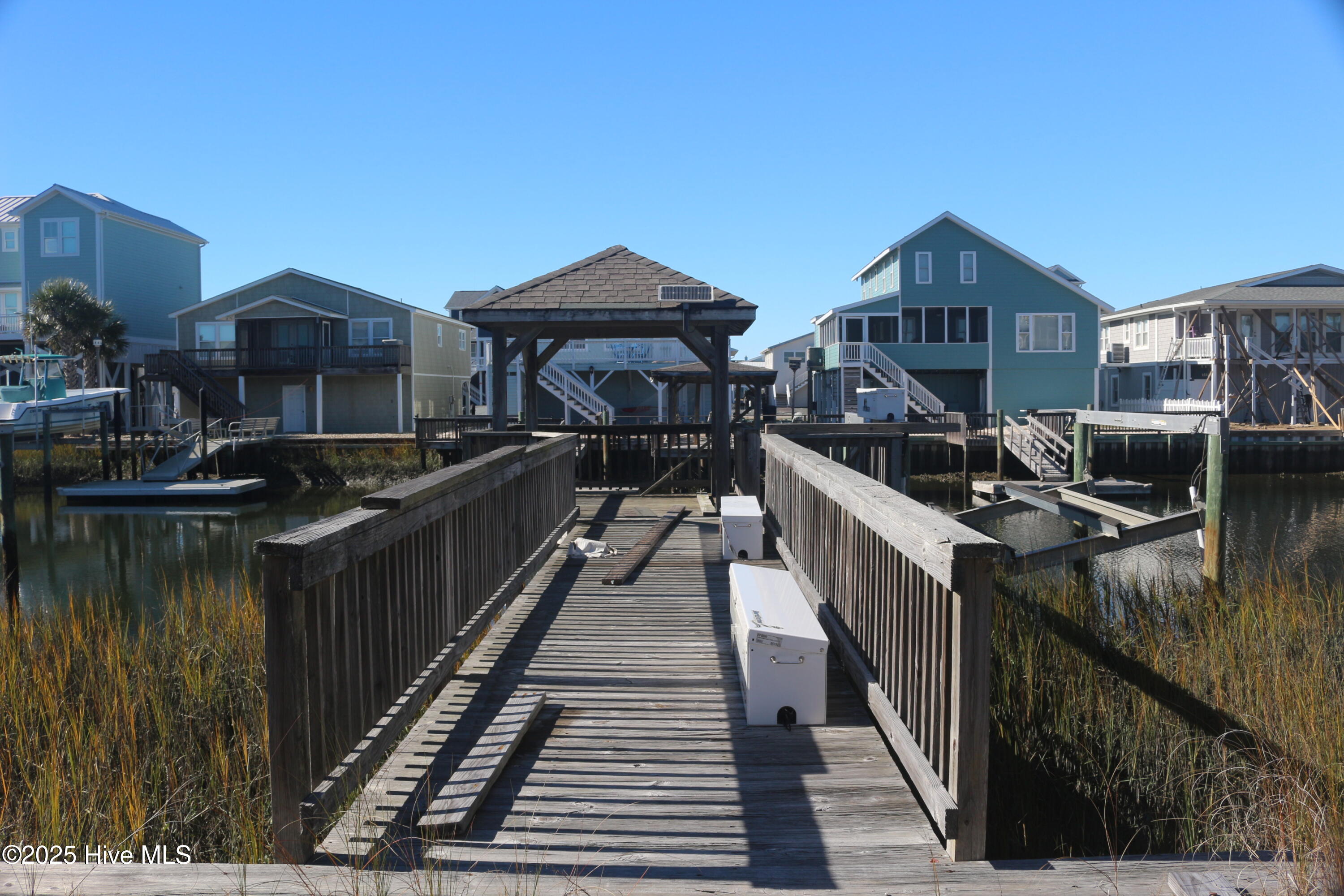 115 Raleigh Street Holden Beach, NC 28462 - Photo 6 of 17 Pier to Gazebo