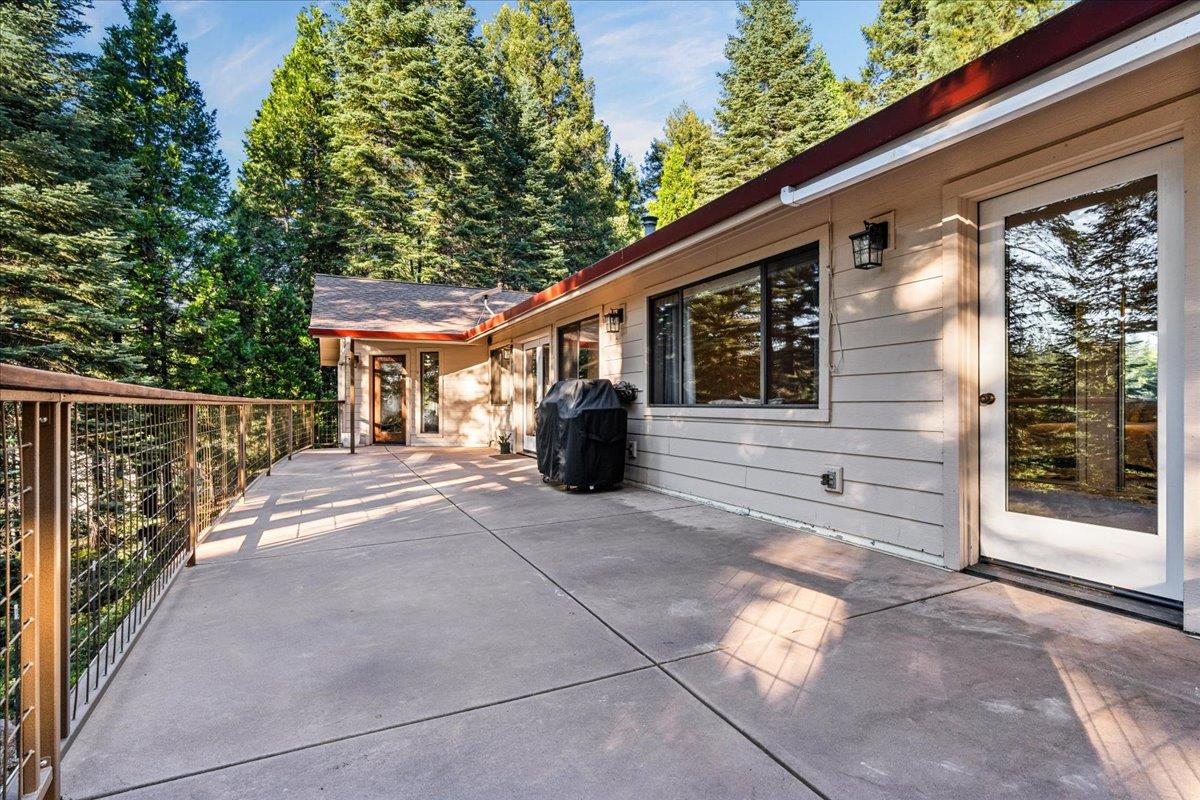 19975 Scotts Flat Road Nevada City, CA 95959 - Photo 41 of 55 Concrete & steel deck- no dry rot deck maintenance.