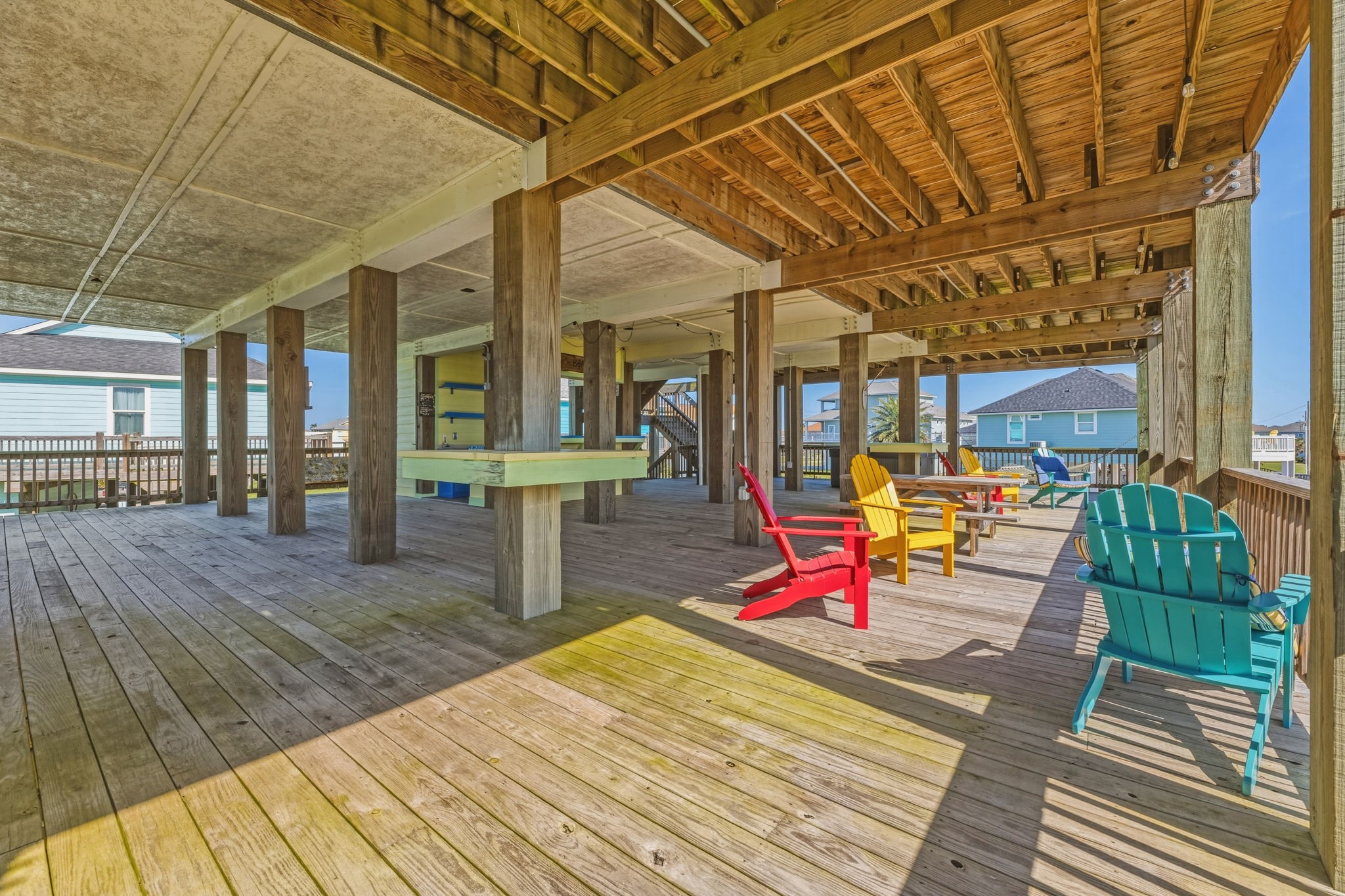920 Palm View Crystal Beach, TX 77650 - Photo 4 of 26 a view of outdoor space with seating area