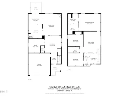 $385,000 | 3515 Mountain Brook Circle, Durham, NC 27704