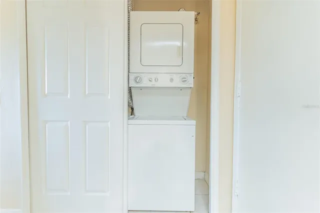 a small space with wooden floor