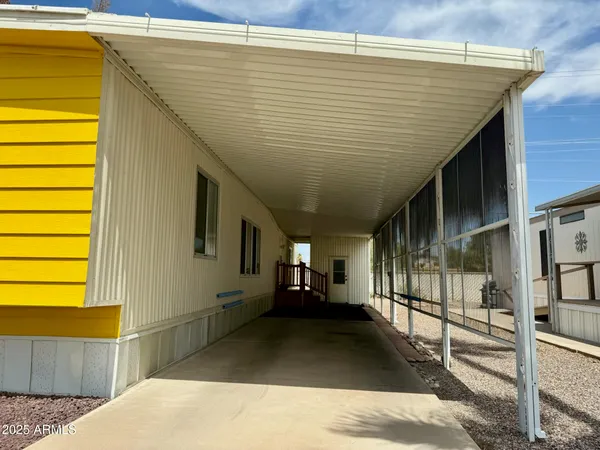 a view of a balcony