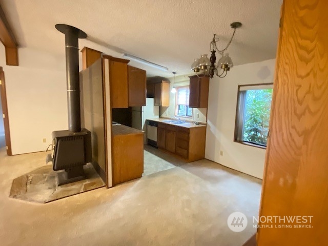 160 Jeffries Road Chehalis, WA 98532 - Photo 6 of 20 a living room with a fireplace furniture and a window