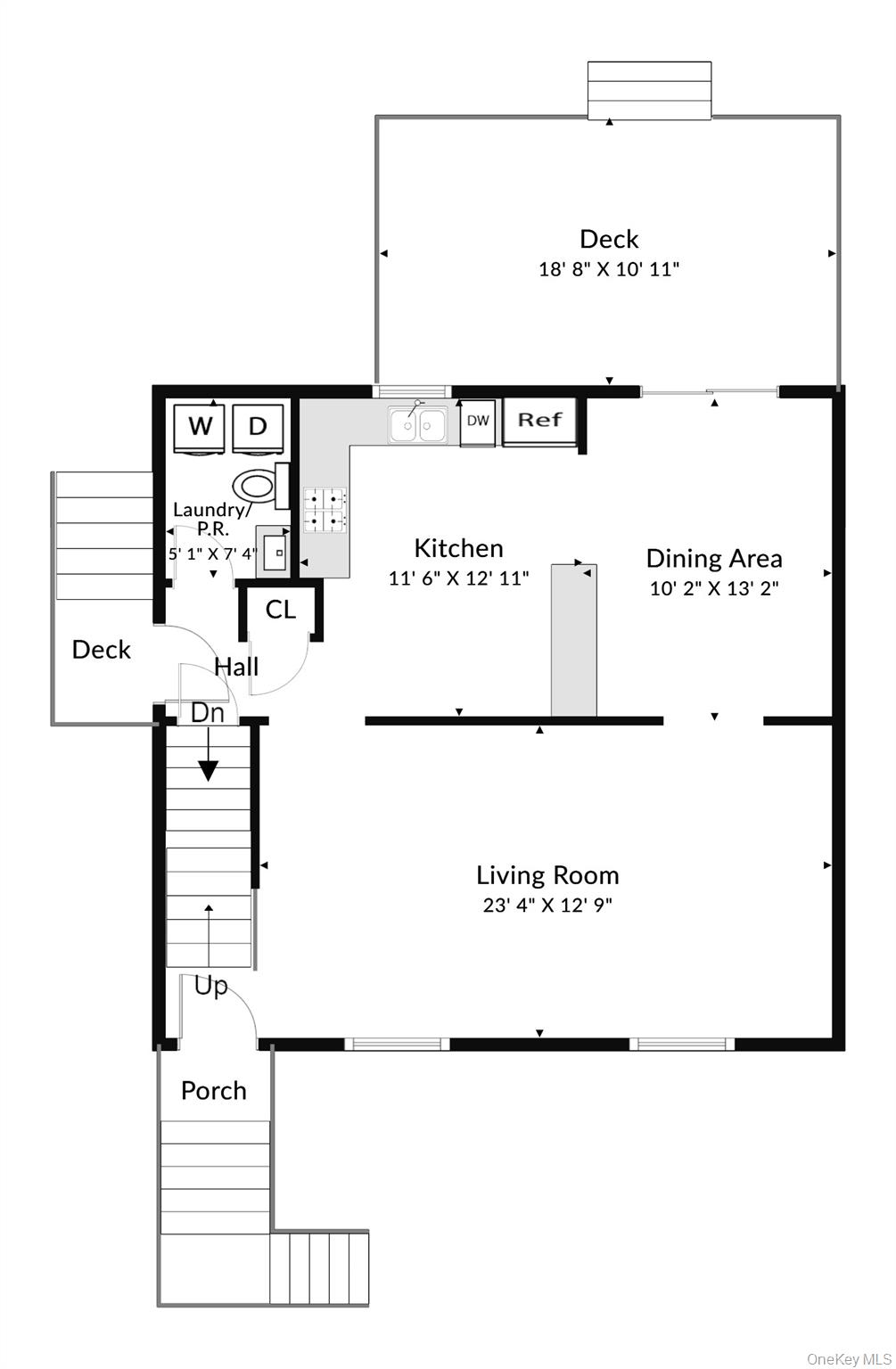 149 Locust Avenue New Rochelle, NY 10805 - Photo 39 of 41 First Floor Plan