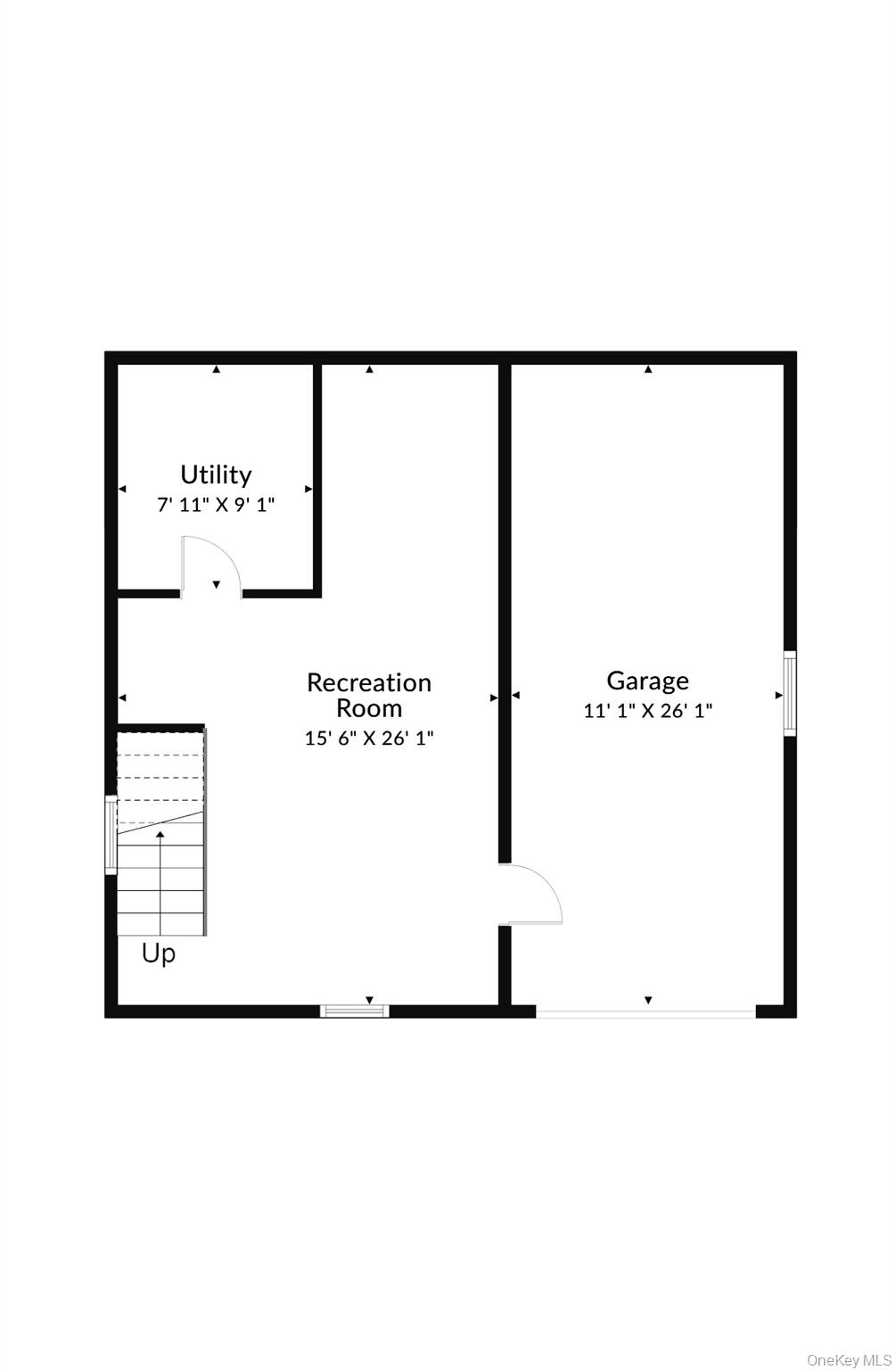 149 Locust Avenue New Rochelle, NY 10805 - Photo 41 of 41 Basement Floor Plan
