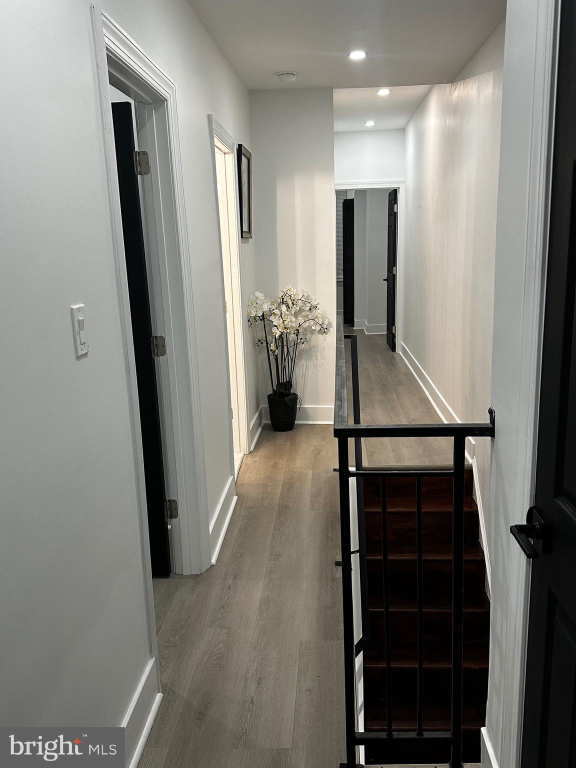 263 South 58th Street Philadelphia, PA 19139 - Photo 15 of 25 a view of hallway with wooden floor