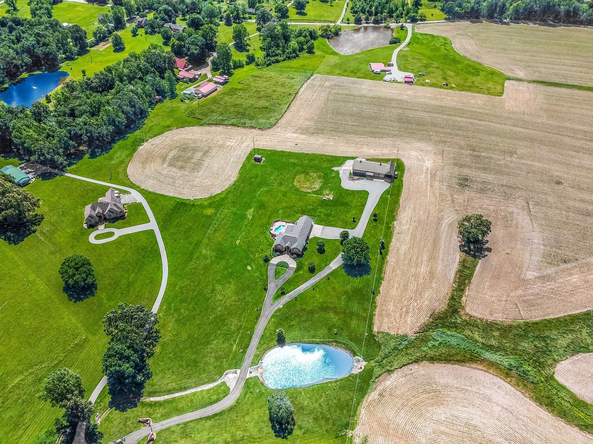 4984 Somerville Road Cross Plains, TN 37049 - Photo 12 of 57 an aerial view of a golf course with sign broad