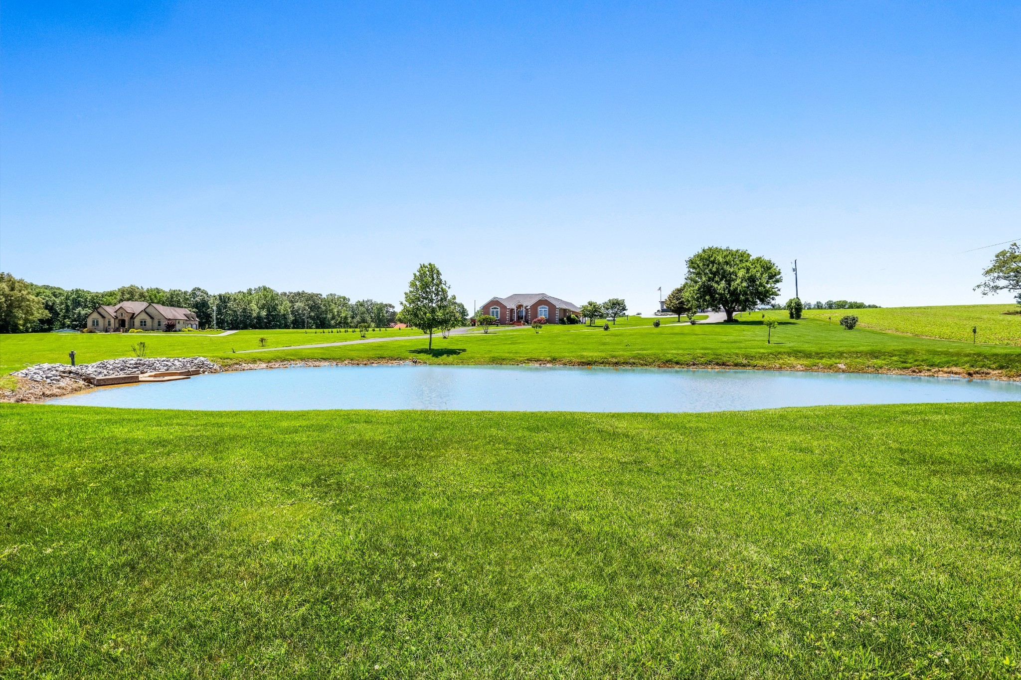 4984 Somerville Road Cross Plains, TN 37049 - Photo 17 of 57 a view of a golf course with a big yard