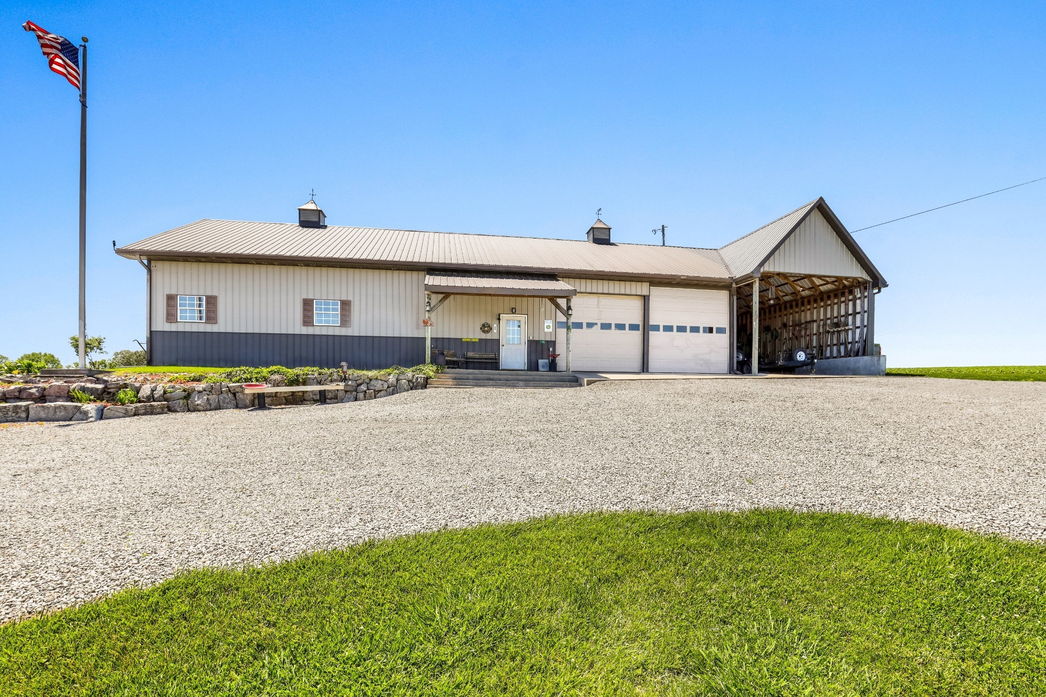 4984 Somerville Road Cross Plains, TN 37049 - Photo 23 of 57 a front view of a house with a yard
