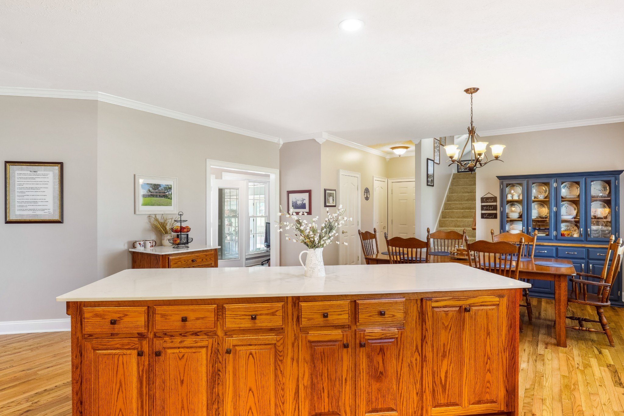 4984 Somerville Road Cross Plains, TN 37049 - Photo 41 of 57 a kitchen with sink and view of living room