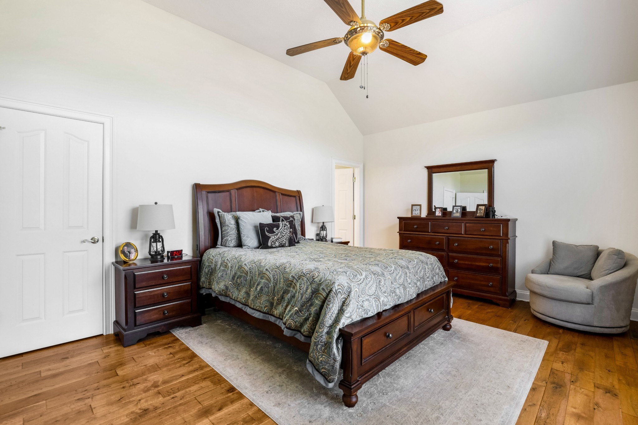 4984 Somerville Road Cross Plains, TN 37049 - Photo 45 of 57 a bedroom with a bed and couch