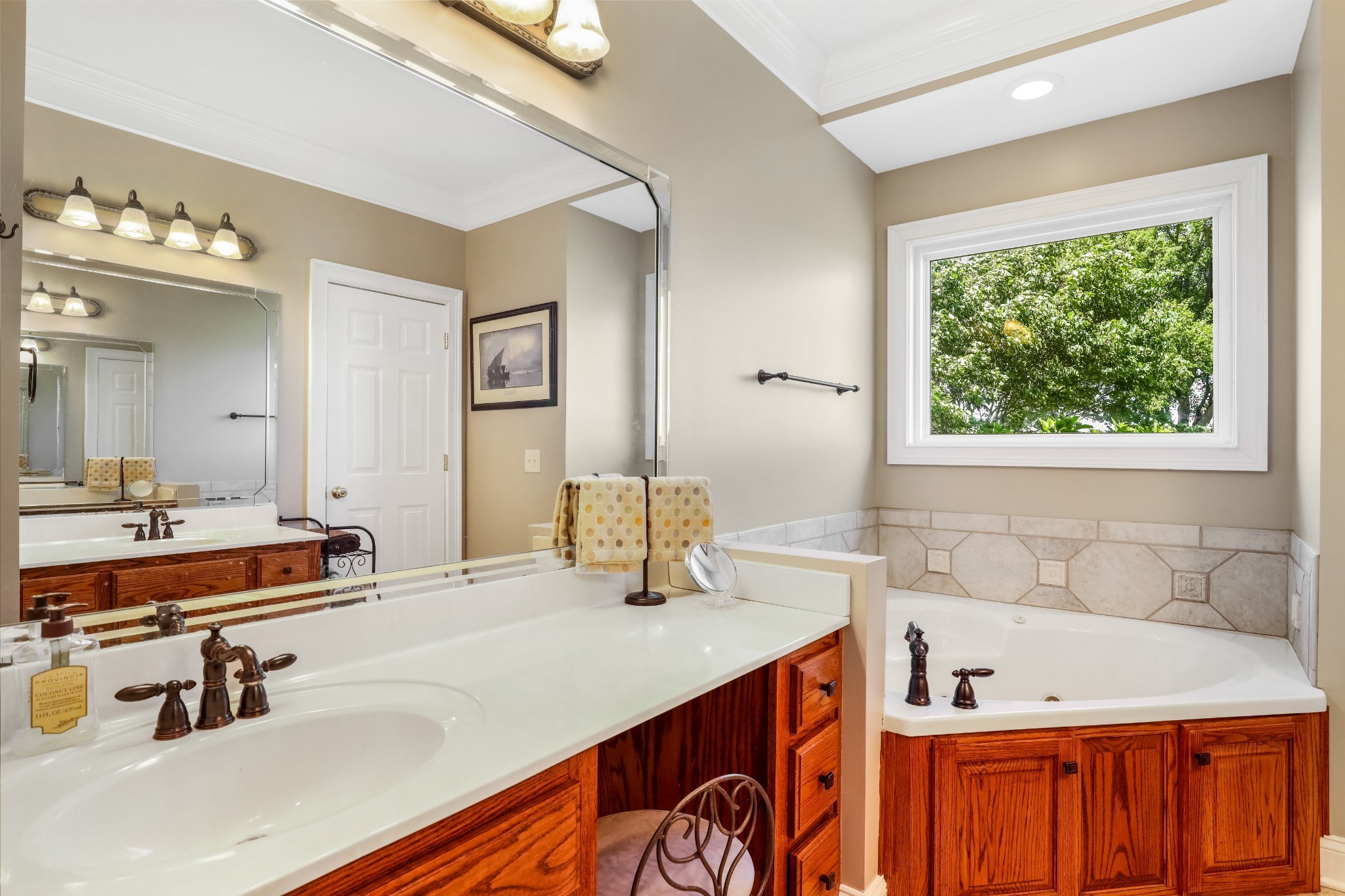 4984 Somerville Road Cross Plains, TN 37049 - Photo 47 of 57 a bathroom with a sink double vanity and a mirror