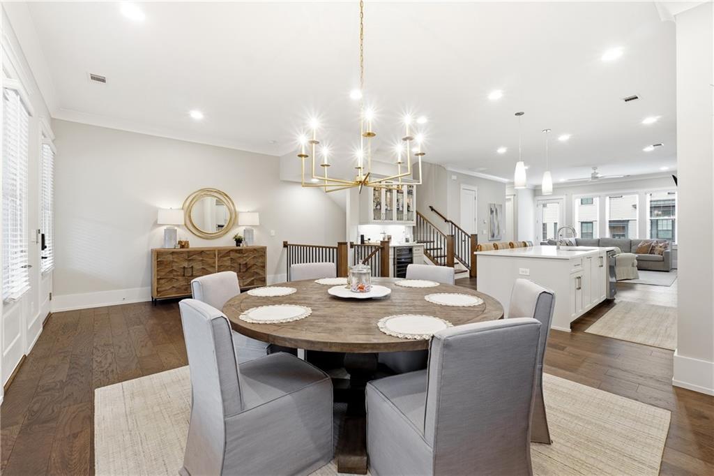 1307 Markham Road Atlanta, GA 30319 - Photo 7 of 47 a view of a dining room with furniture