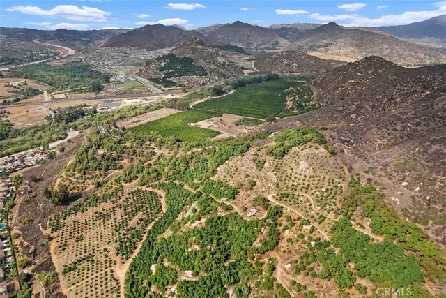 a view of a mountain with an outdoor space