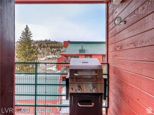 407 South Vasels Road, Unit 49 Brian Head, UT 84719 - Photo 12 of 40 Balcony featuring grilling area