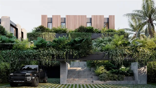 a view of a city with tall buildings