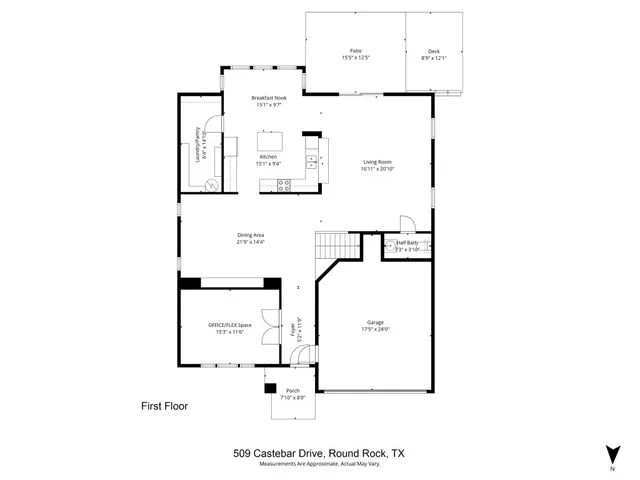 a picture of a room with a white bed