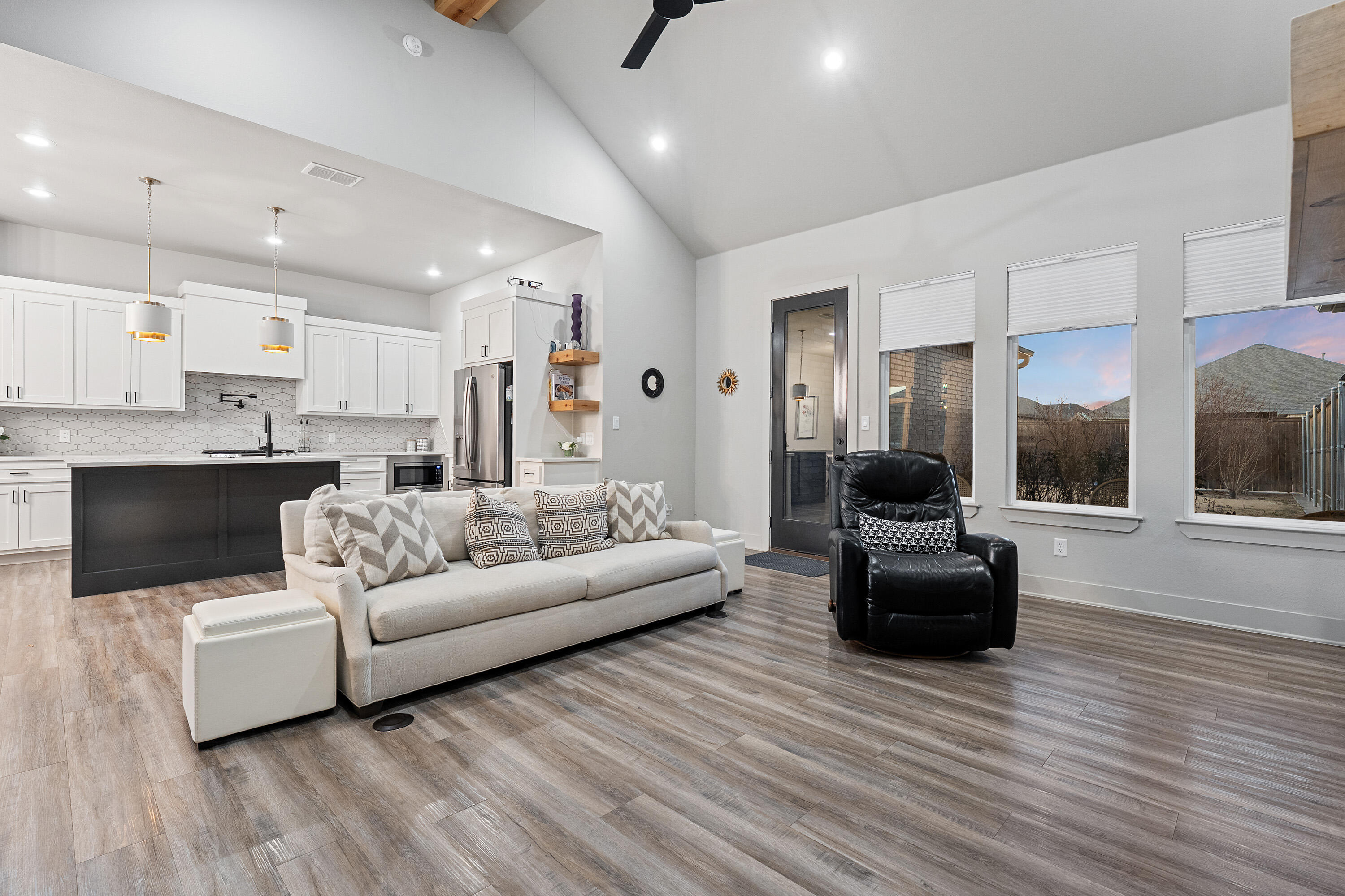 7814 55th Street Lubbock, TX 79407 - Photo 3 of 27 a living room with furniture and a large window