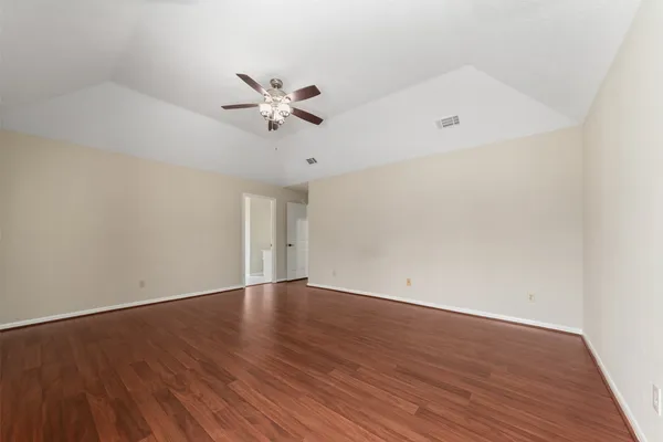 wooden floor in an empty room