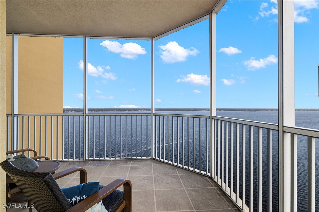 2745 First Street, Unit 1906 Fort Myers, FL 33916 - Photo 3 of 33 a view of a balcony with chair